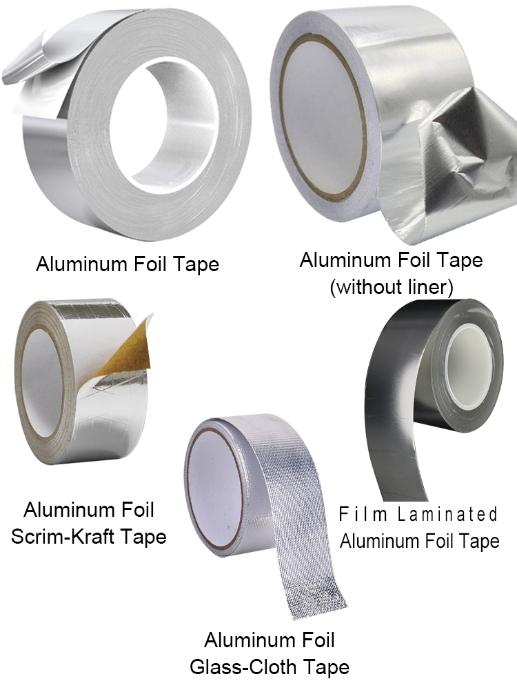 There is a big difference between aluminum foil paper and aluminum foil tape