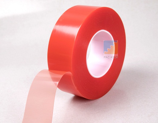 Red Film Double Sided PET Tape