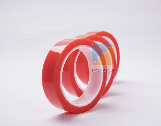 Red Film Double Sided PET Tape