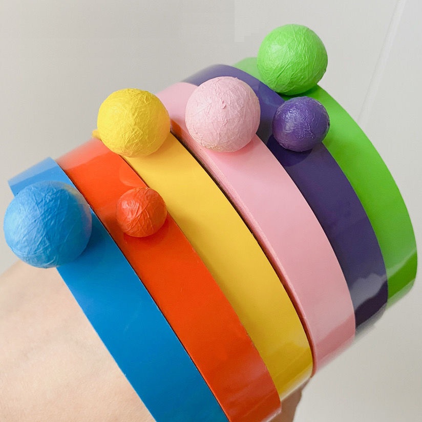 Colored Ball Adhesive Tape