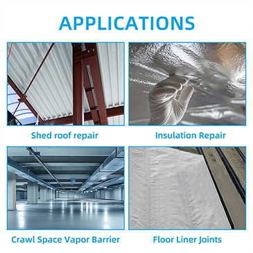 Vapor Barrier Seam Tape