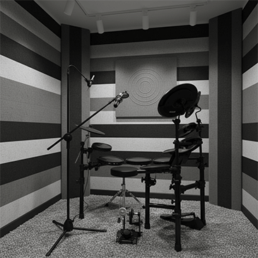 Polyester Fiber Sound-Absorbing Panels