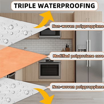 Tri-Layer Waterproofing Membrane