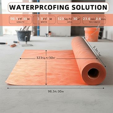 Tri-Layer Waterproofing Membrane