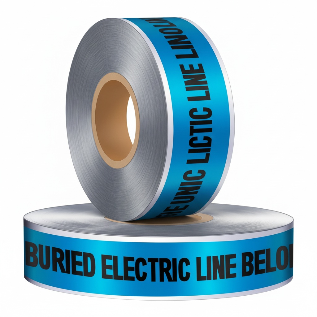 Detectable Underground Warning Tape