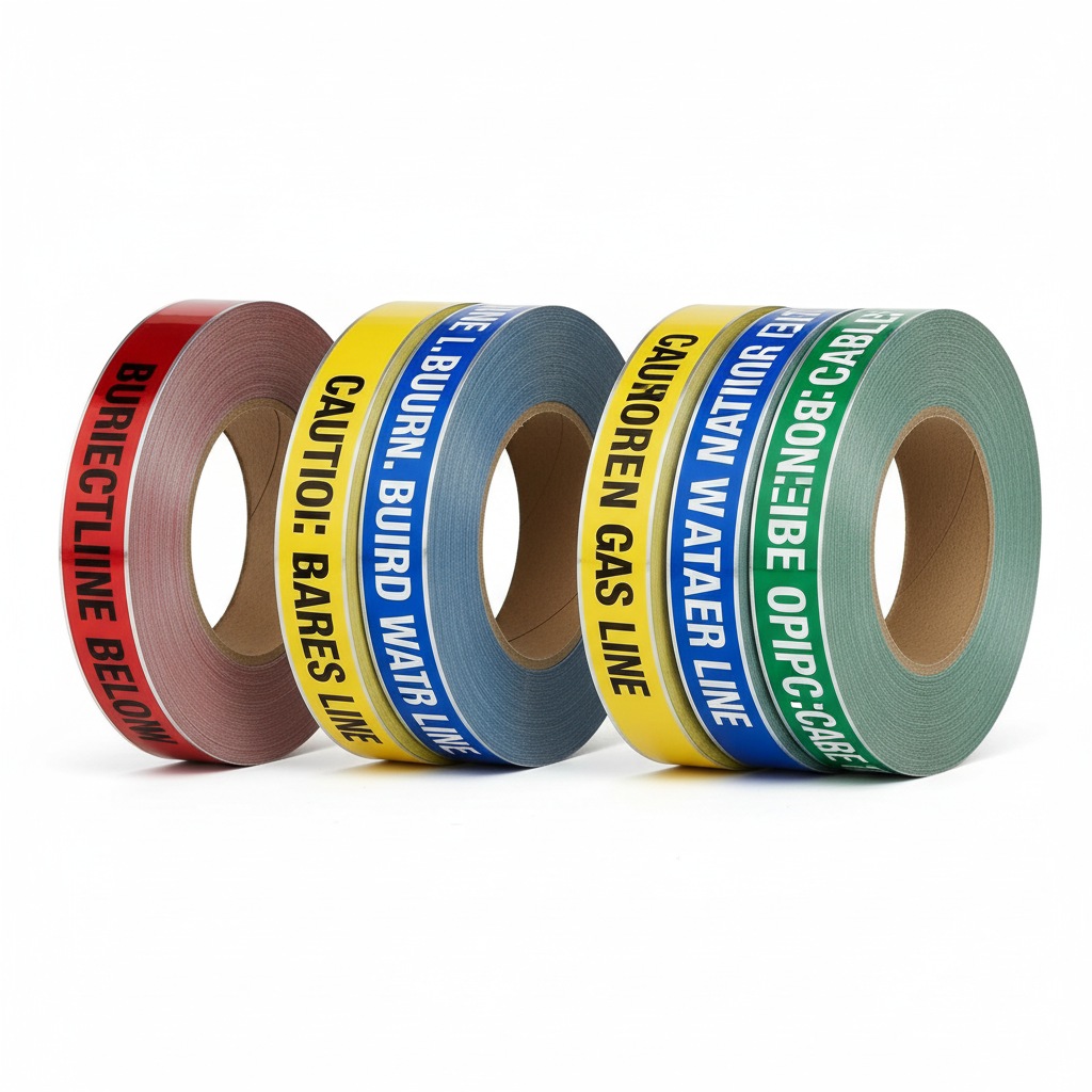 Detectable Underground Warning Tape