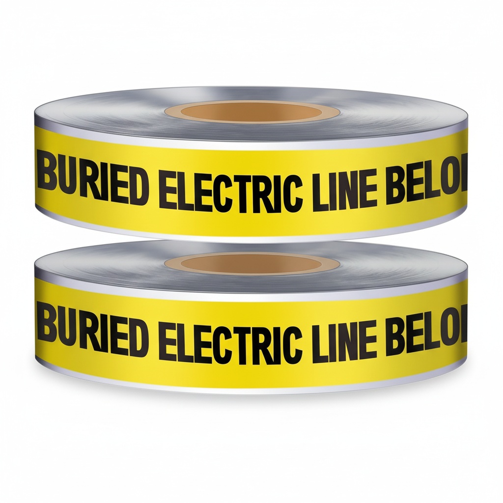 Detectable Underground Warning Tape
