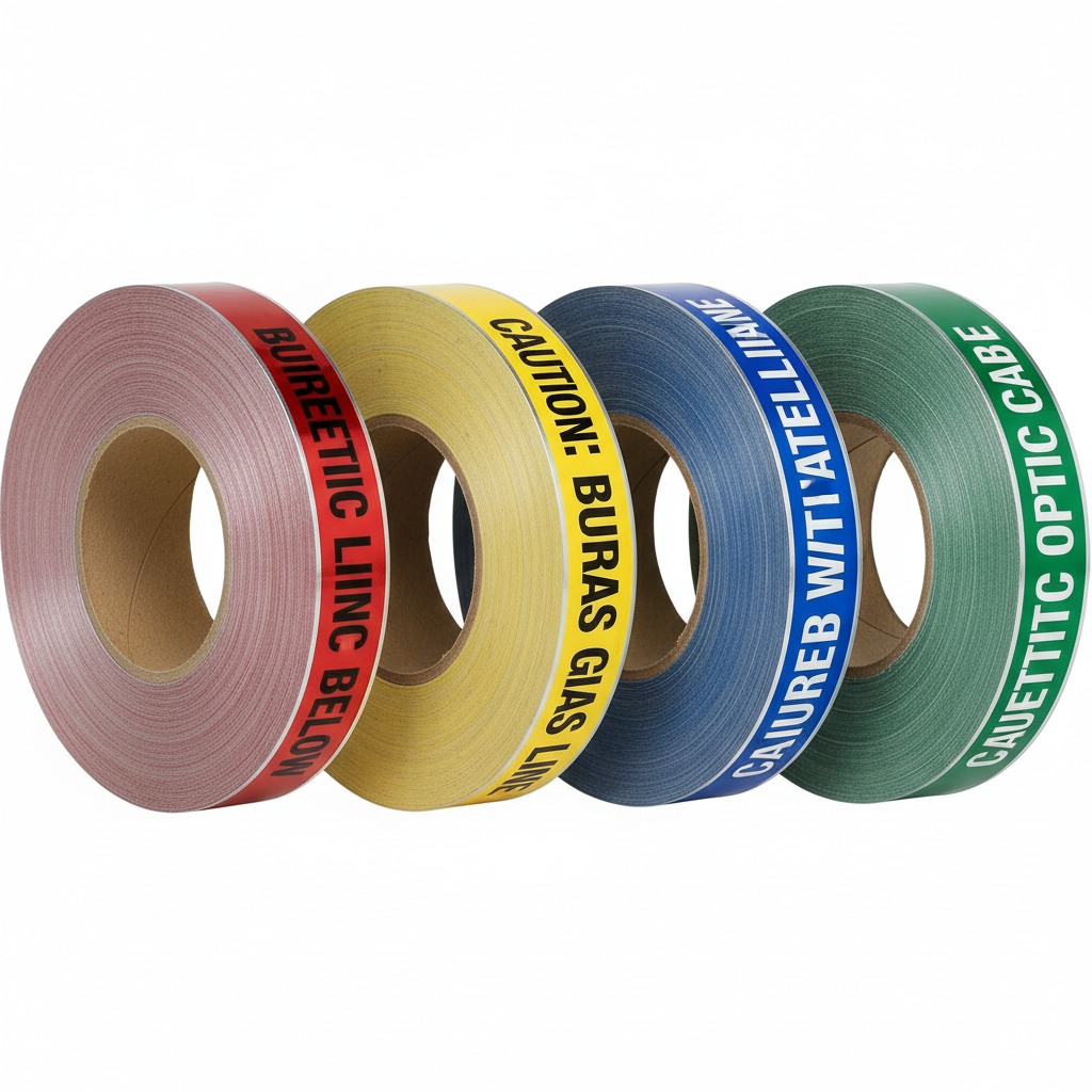 Detectable Underground Warning Tape