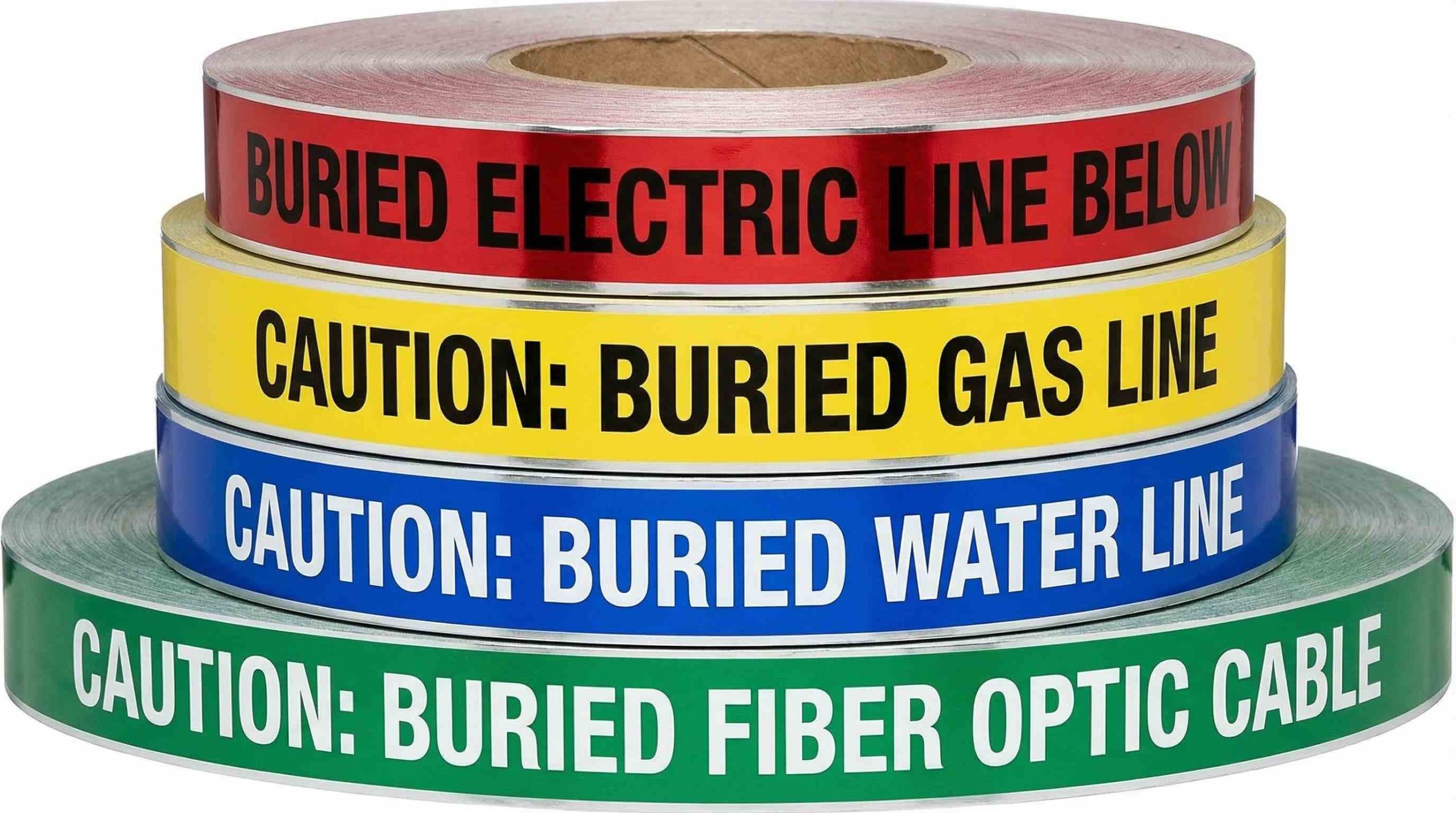 Detectable Underground Warning Tape