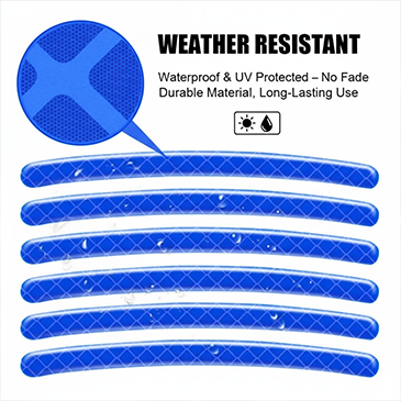 Wheel Rim Reflective Tape