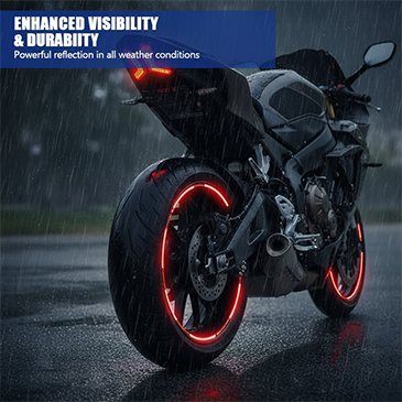 Wheel Rim Reflective Tape