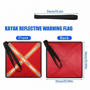 Marine Reflective Warning Flag