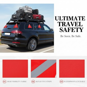 Marine Reflective Warning Flag